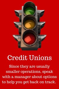 Red Light- Credit Unions