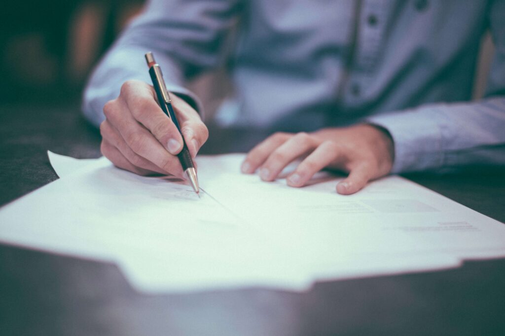 writing a validation request